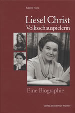 Titel Buchausgabe Biographie Liesel Christ